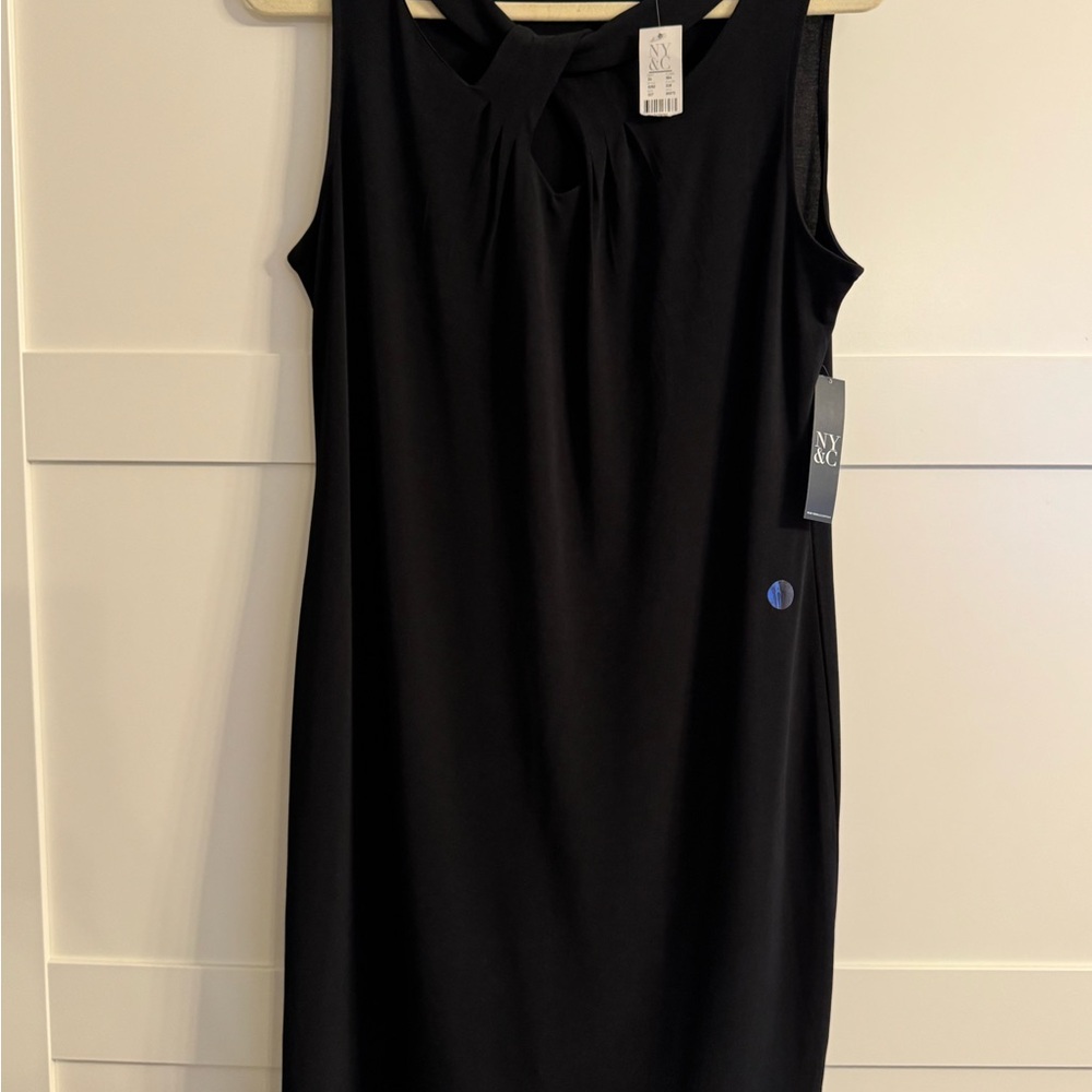 Elegant Black Sleeveless Dress